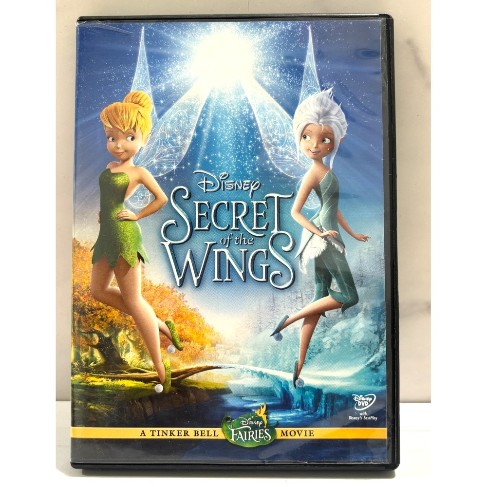 Disney Secret of the Wings DVD 2012 Tinker Bell Fairies Movie Periwinkle Bonus